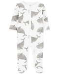 Pijama carter´s baby whale de niño