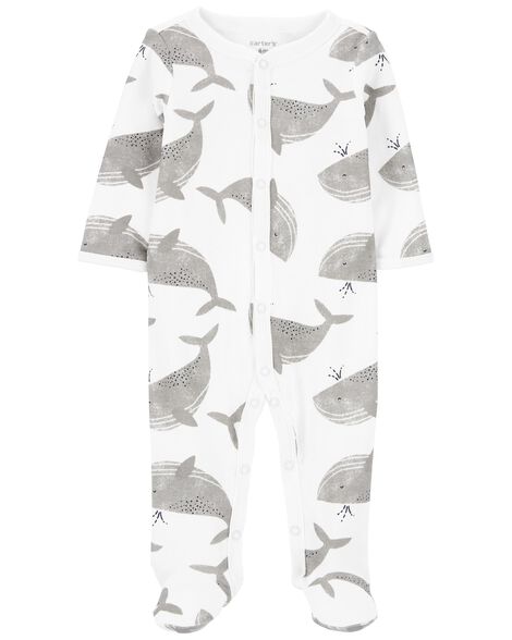 Pijama carter´s baby whale de niño