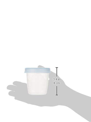 Philips Avent,  Tazas y tapas de almacenamiento de leche materna, 10 recipientes de  6 onzas