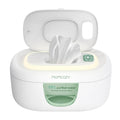 Momcozy - Calentador de toallitas para bebé,  diseño innovador de resorte, dispensador de gran capacidad, calentamiento rápido y uniforme, 4 modos de control de temperatura, con luz nocturna