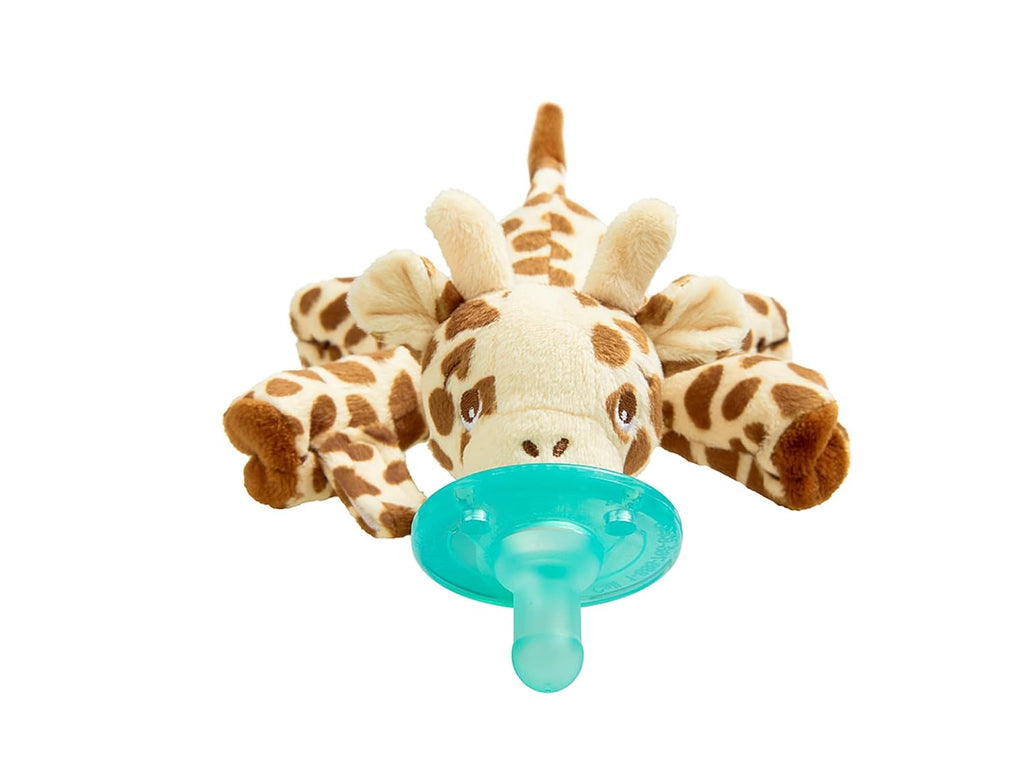 Philips Avent Soothie Snuggle Portachupetes con Chupete Desmontable, 0m+, Jirafa