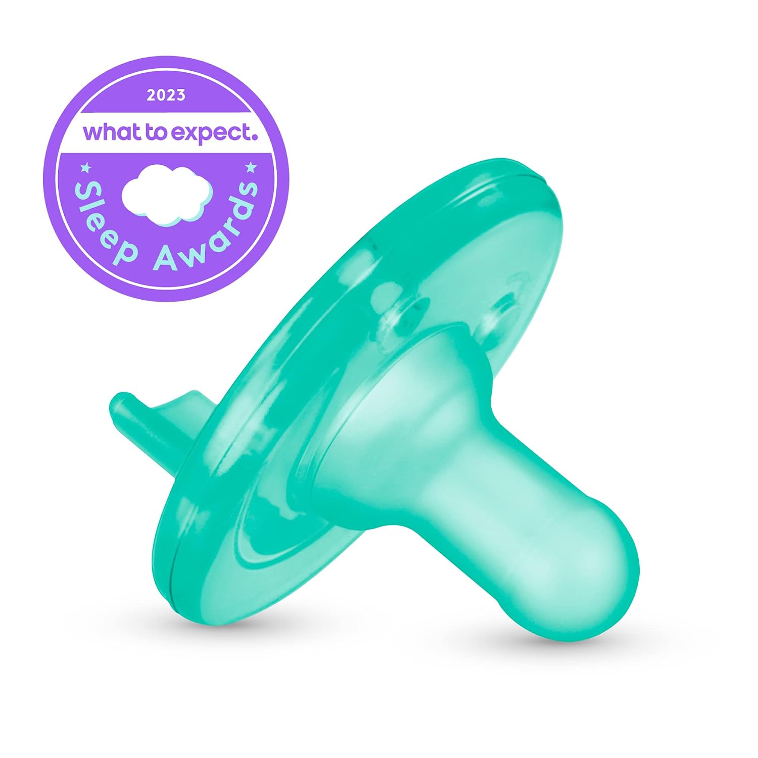 Philips Avent Soothie Snuggle Portachupetes con Chupete Desmontable, 0m+, Jirafa