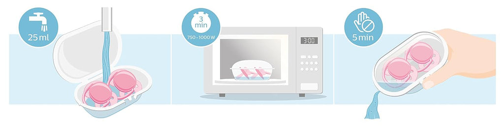 Philips Avent, Duo  Chupetes ultra suaves, diseño ortodóntico, para bebés de 0 a 6 meses, escudo flexible, pezón simétrico de silicona, sin BPA