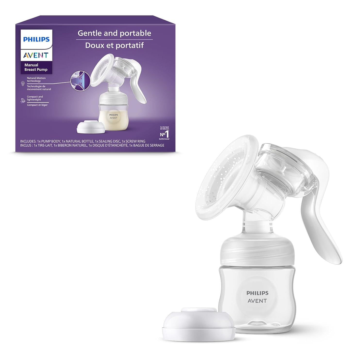 Philips Avent, Extractor de leche manual