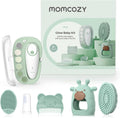 Momcozy Kit Bebé Glow, Kit Esencial para Baby Shower y Registro para Cuidado de Aseo y Limpieza, Incluye Lima de Uñas Eléctrica, Mordedor, Cepillo de Baño, Cepillo para Costra Láctea, Peine, Cepillo