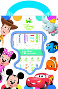 Disney Baby: Mi Primera Biblioteca - 12 Libros De Carton - Incluye personajes de Mickey Mouse, Toy Story, Bambi, Los Increíbles y Mas!