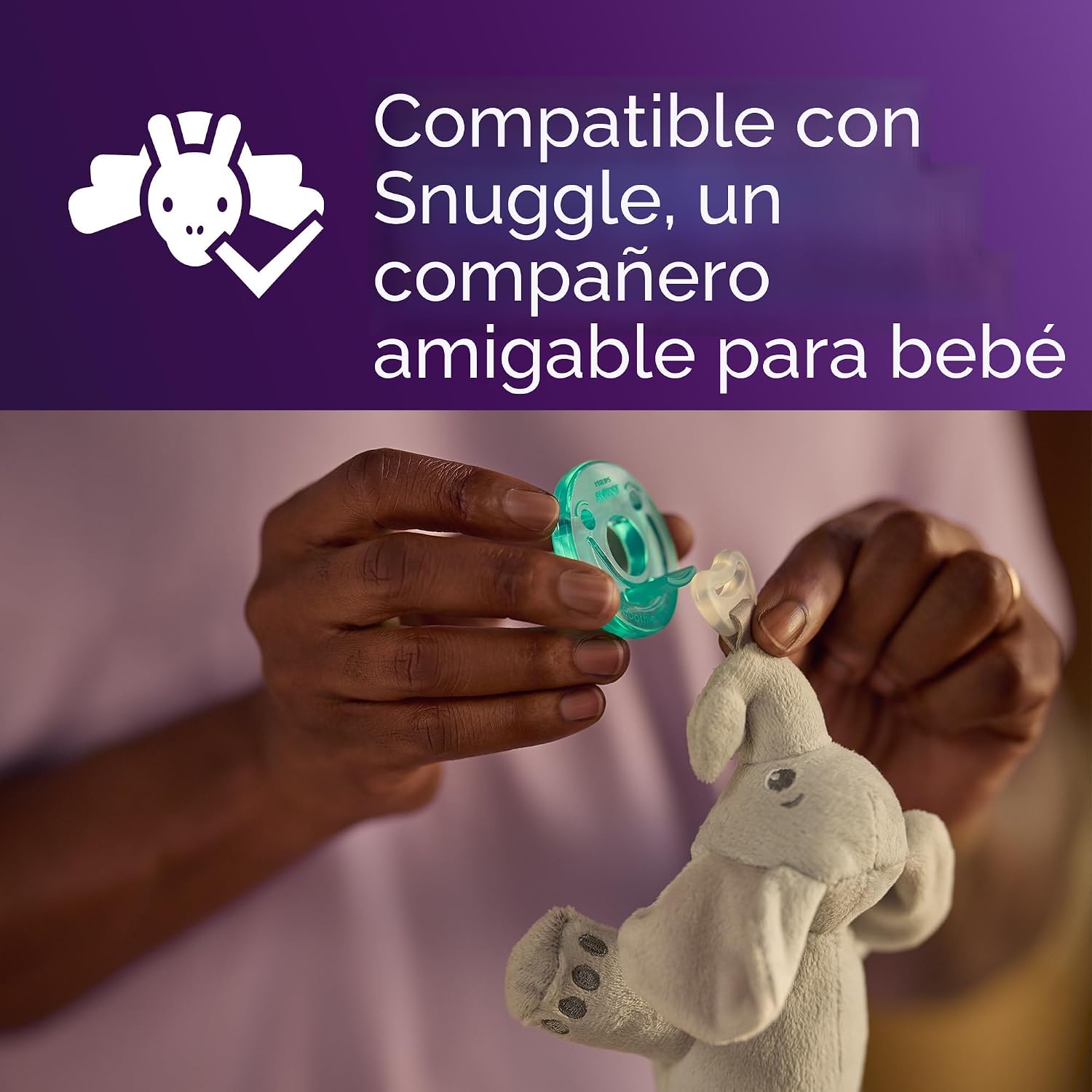 Philips Avent Soothie, chupetes de ortodoncia para bebés de  0 a 3 meses