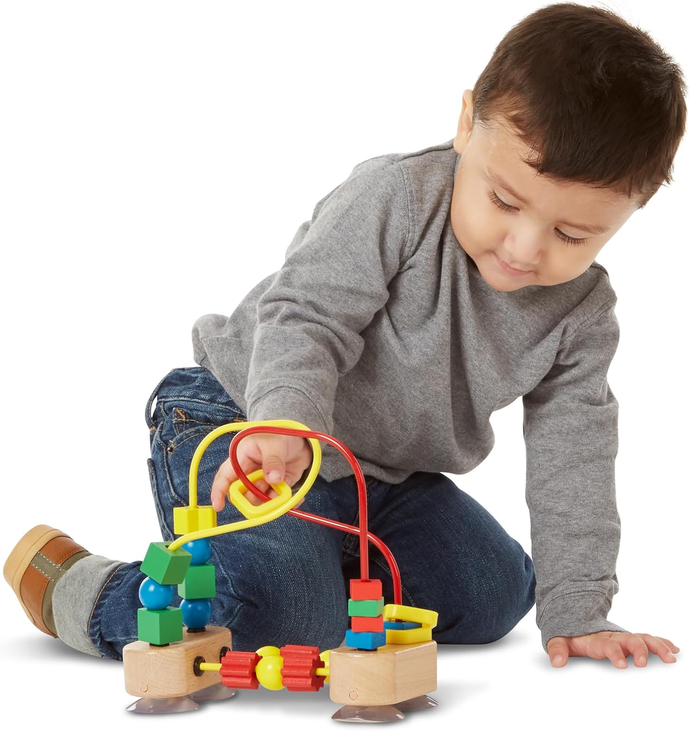 Primer laberinto de cuentas de la marca Melissa & Doug, Estándar, Multicolor