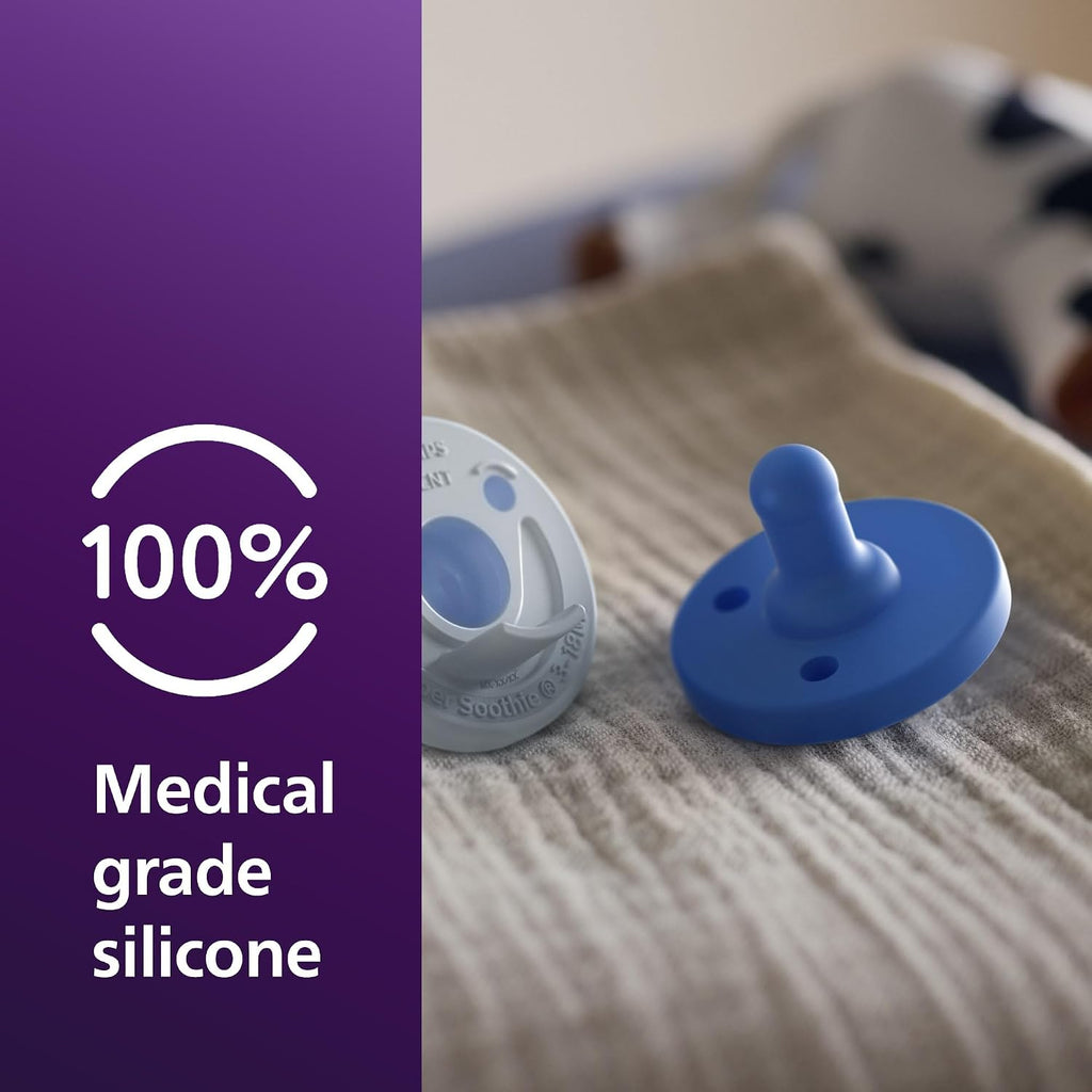 Philips Avent Soothie, chupetes de ortodoncia para bebés de  3 a 6 meses