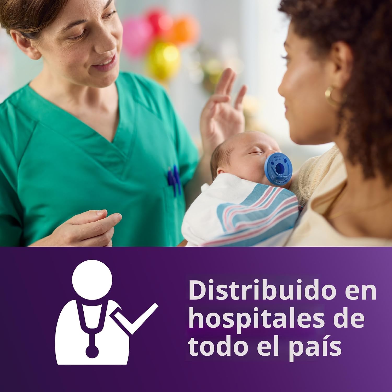 Philips Avent Soothie, chupetes de ortodoncia para bebés de  3 a 6 meses