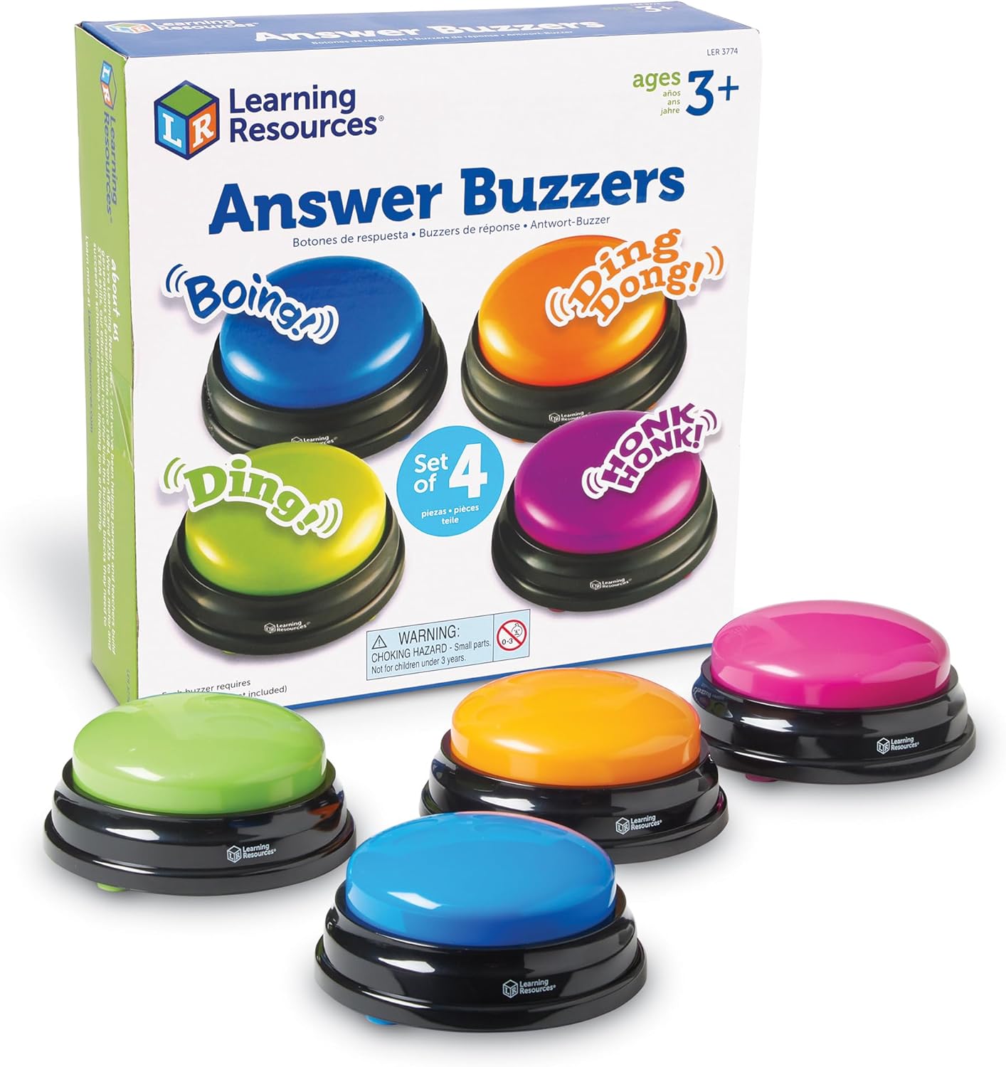 Learning Resources &nbsp;- Suministros imprescindibles para el aula, juguetes para niños, botón de efectos de sonido, programas de juegos familiares, suministros para profesores, botón de efectos de sonido