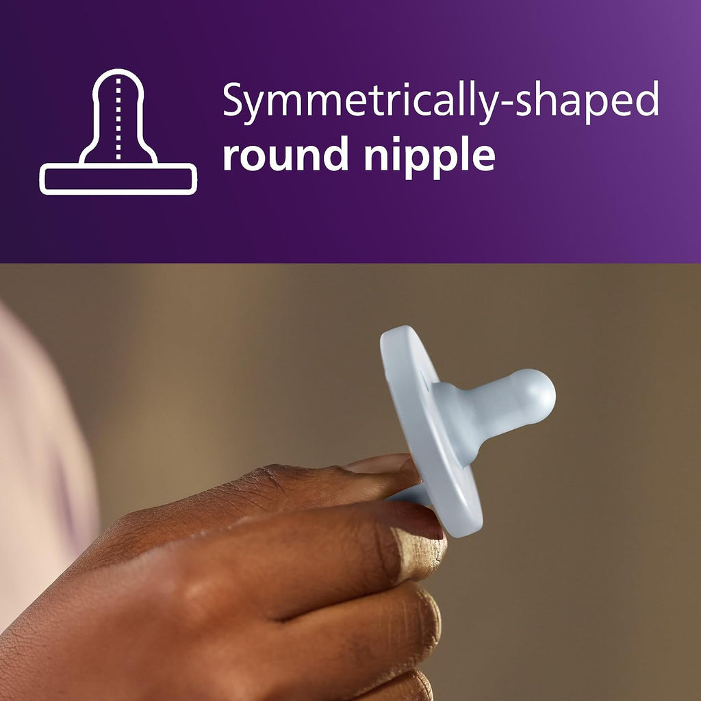 Philips Avent Soothie, chupetes de ortodoncia para bebés de  3 a 6 meses