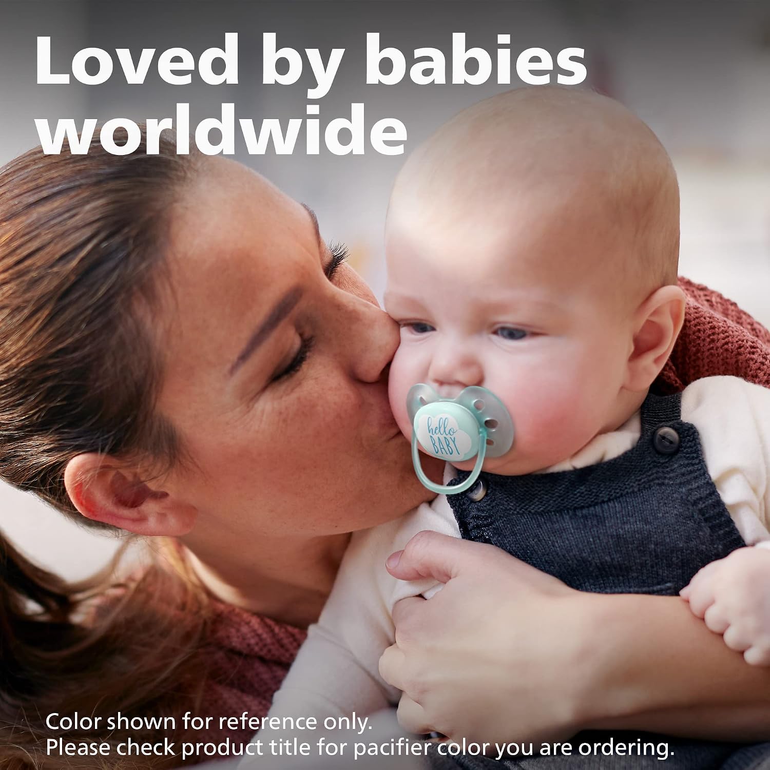 Philips Avent, Duo  Chupetes ultra suaves, diseño ortodóntico, para bebés de 0 a 6 meses, escudo flexible, pezón simétrico de silicona, sin BPA