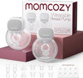 Momcozy S9 Pro - Extractor de leche portátil mejorado, diseño manos libres con batería extendida y pantalla LED, bomba portátil eléctrica doble con 2 modos y 9 niveles