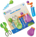 Learning Resources Juego de herramientas de motor fino de arena y agua