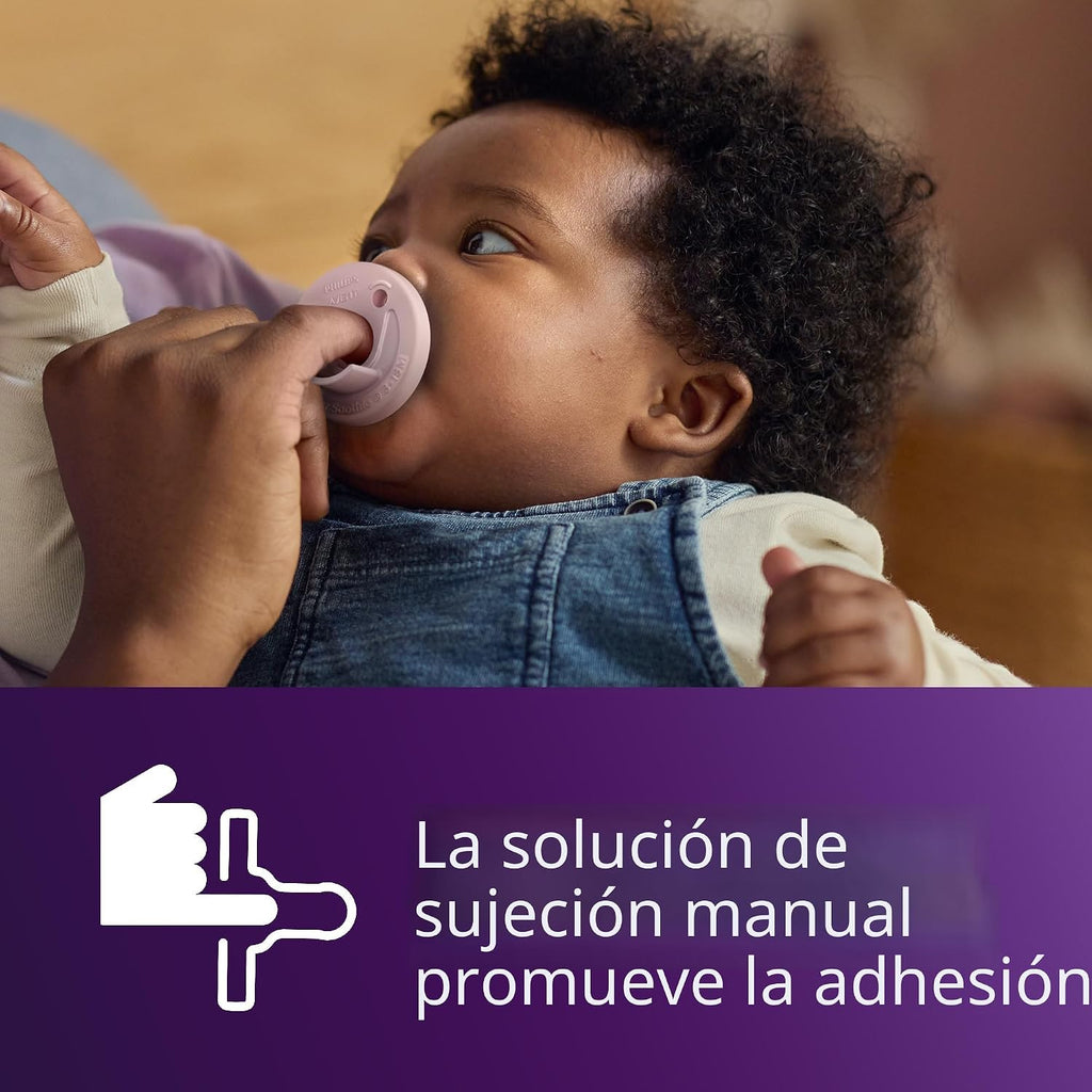 Philips Avent Soothie, chupetes de ortodoncia para bebés de  3 a 6 meses