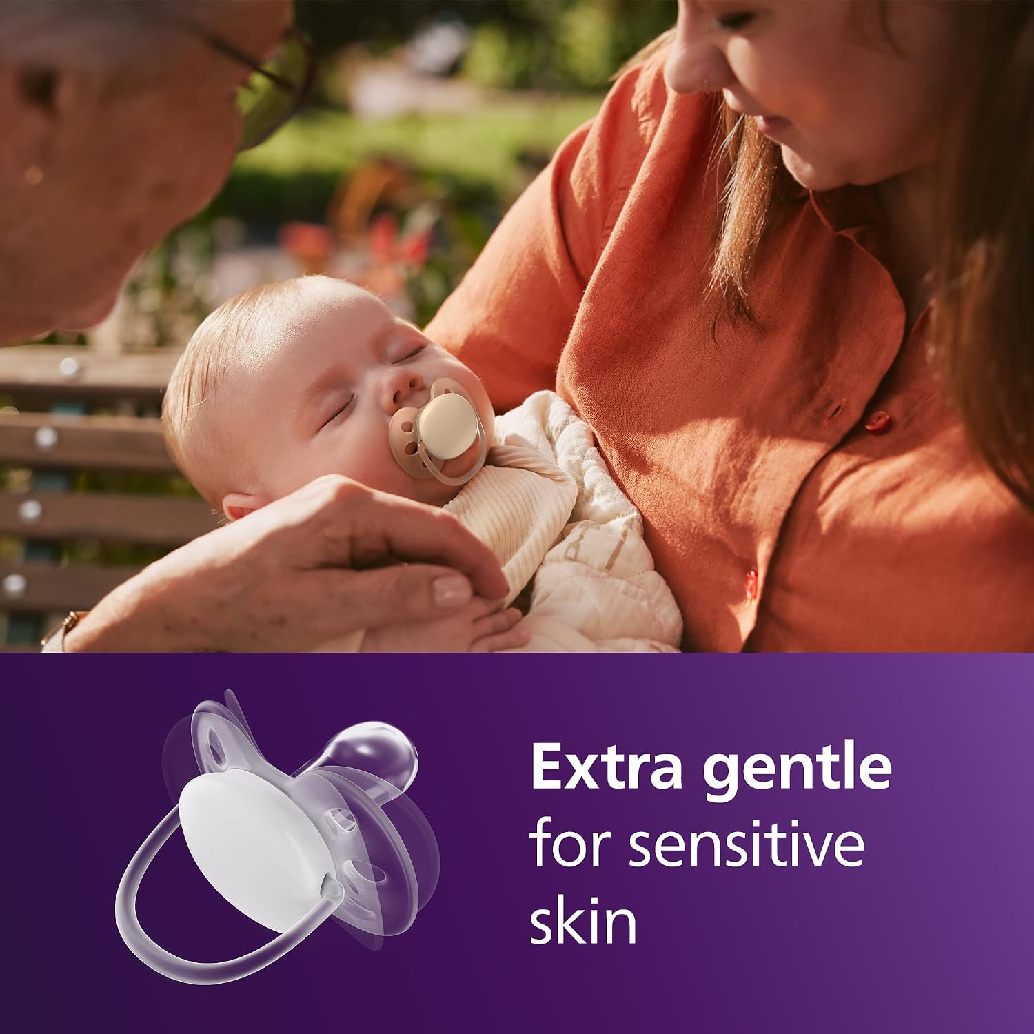 Philips Avent, Duo  Chupetes ultra suaves, diseño ortodóntico, para bebés de 6 a 18 meses, escudo flexible, pezón simétrico de silicona, sin BPA