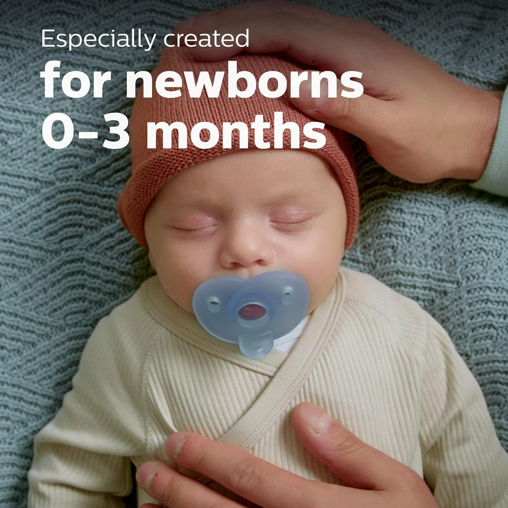 Philips Avent Soothie  Heart Chupetes de ortodoncia para bebés de  0 a 3 meses
