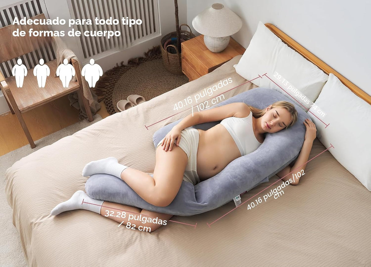 Momcozy -  Almohada de embarazo para dormir