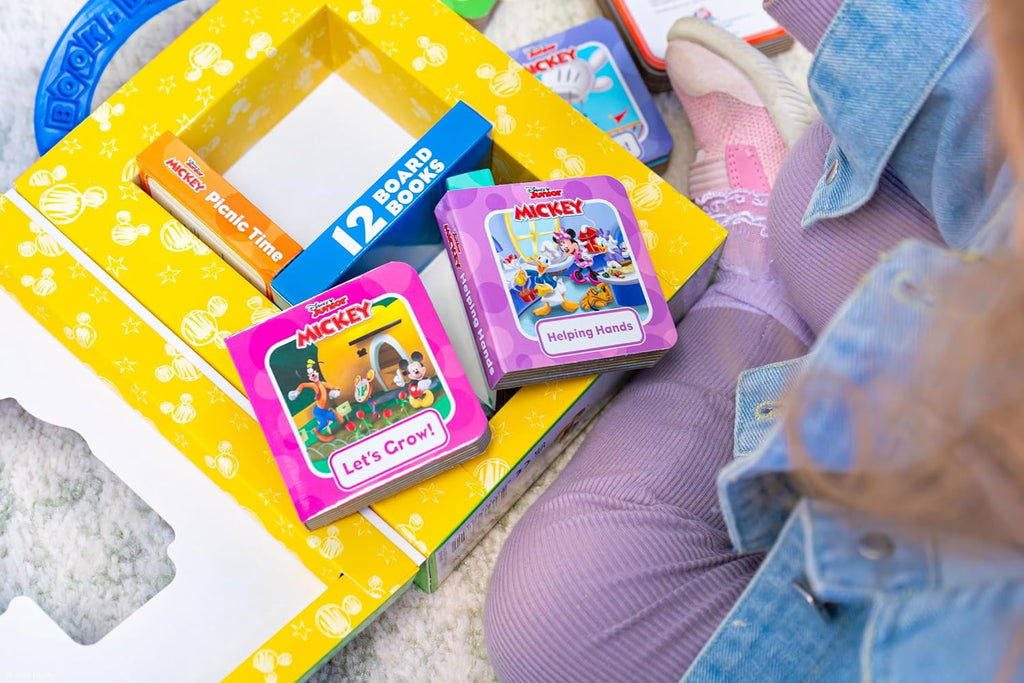 Disney Junior Mickey Mouse Clubhouse - My First Library Board Book Block 12 Book Set