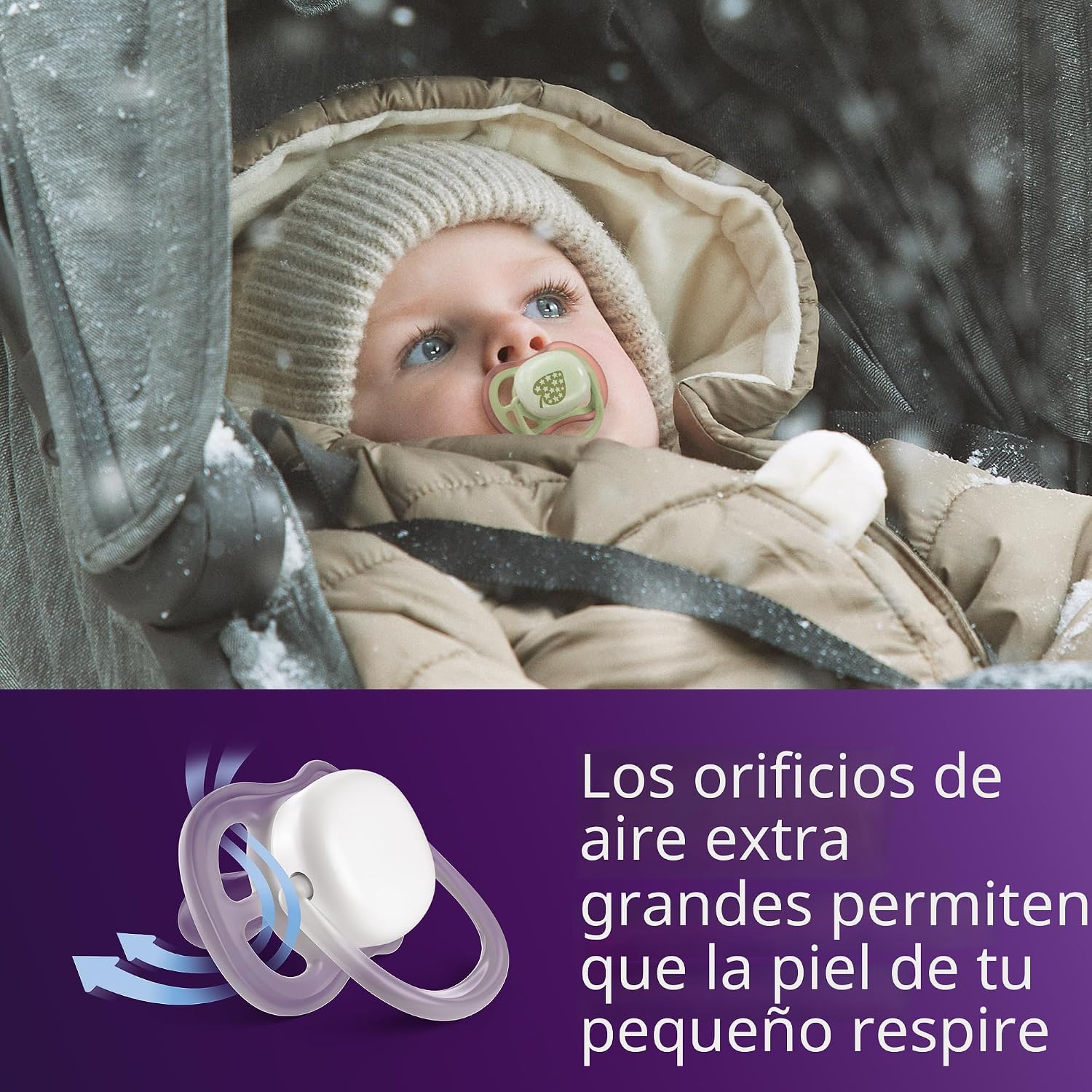 Philips Avent, Duo  Chupetes ultra suaves, diseño ortodóntico, para bebés de 18 meses, escudo flexible, pezón simétrico de silicona, sin BPA