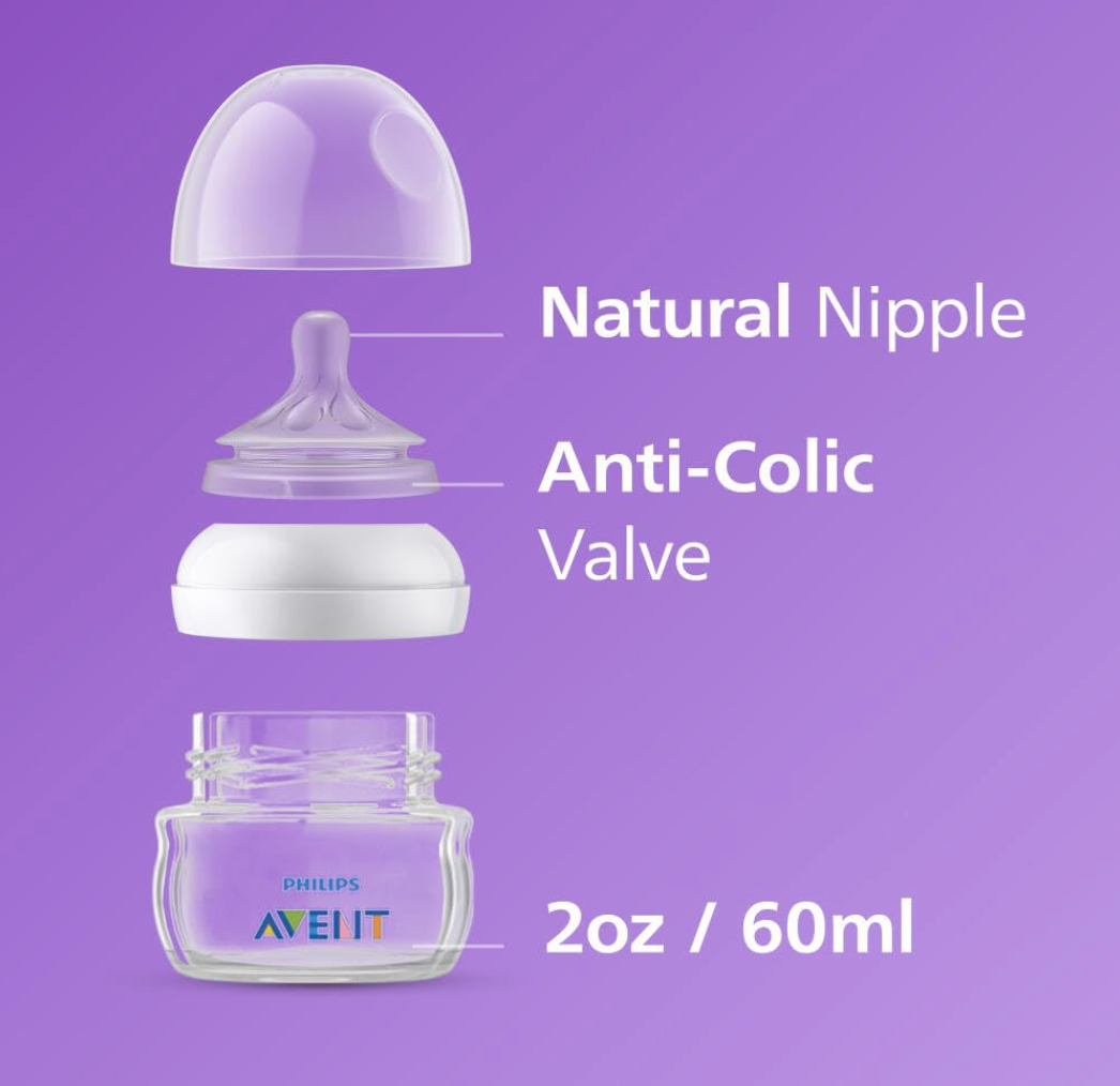 Avent Natural  2.0 duo de 2 onz.