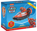 PAW PATROL - Vehículo aerodeslizador de Zuma con figura coleccionable, para niños a partir de 3 años