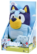 Bluey Peluche con Efectos de Sonido Parlante, Juguetes Musicales Suaves de 13", Juguete Cantante con 9 Frases Diferentes, Juguetes para Niños Pequeños de 3-4 Años