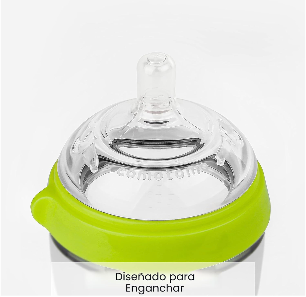 Como Tomo - Duo de biberones de 5 Onz. tetina fluido lento