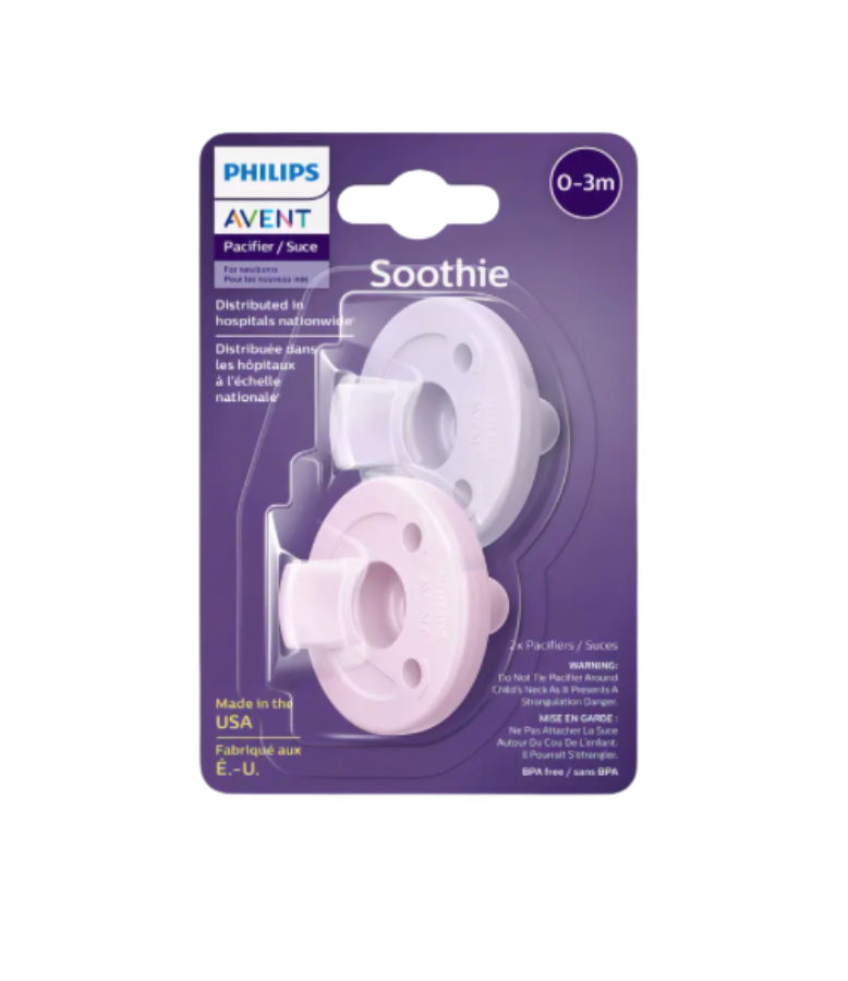 Philips Avent Soothie  Chupetes de ortodoncia para bebés de  0 a 3 meses