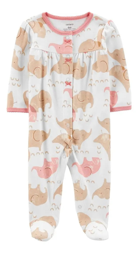 Pijama carter´s baby elephant de niña