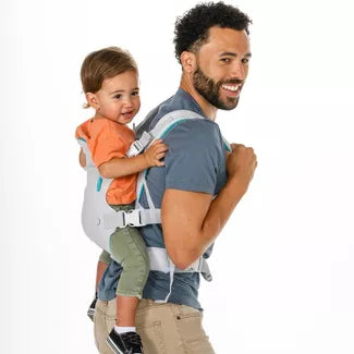 Portabebés convertible Infantino Flip 4 en 1 - 0-42 meses -  capacidad de 8-32 libras