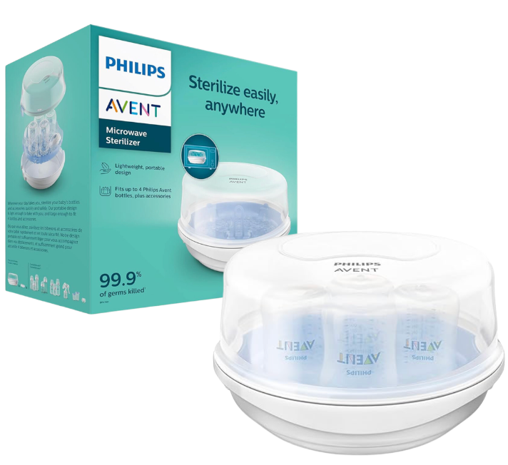 Philips Avent, Esterilizador de vapor de microondas para biberones, chupetes, tazas y más
