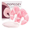 Momcozy, Almohadillas para el pecho caliente y frío con 2 cubiertas suaves, esenciales para la lactancia materna, paquete de 2