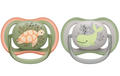 Philips Avent, Duo  Chupetes ultra suaves, diseño ortodóntico, para bebés de 6 a 18 meses, escudo flexible, pezón simétrico de silicona, sin BPA