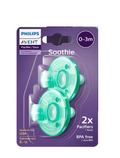 Philips Avent Soothie, chupetes de ortodoncia para bebés de  0 a 3 meses