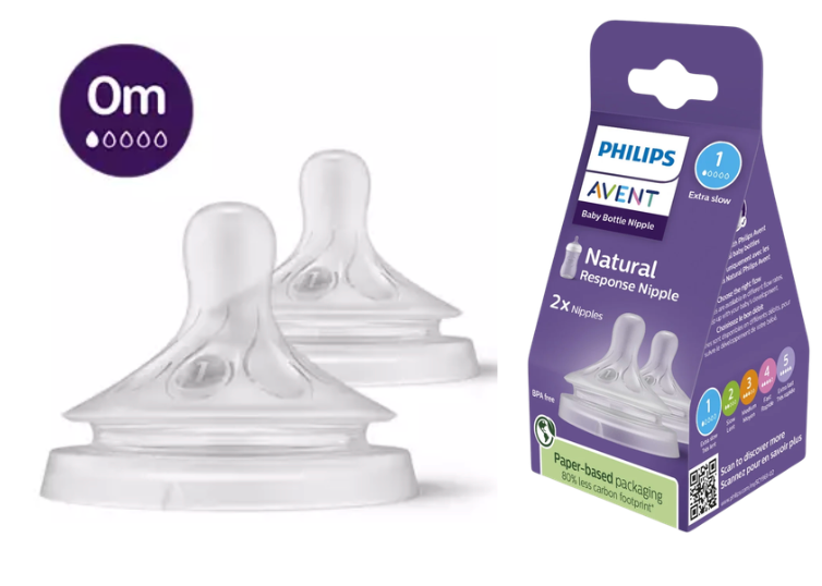 Tetina Natural Reponse Fluido 1 - 0 m +